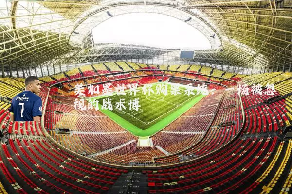 美加墨世界杯购票系统：一场被忽视的战术博弈